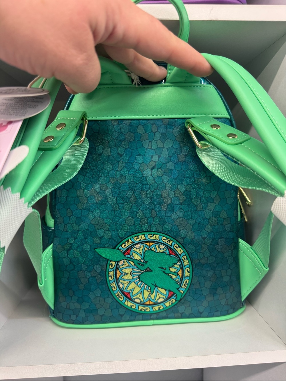 Loungefly Moana Stained-Glass Mini Backpack - Picture 4 of 5